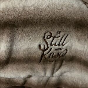 Be Still and Know Plush Blanket